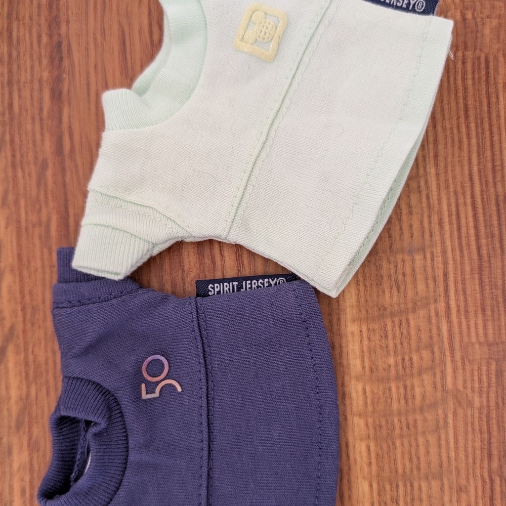 Disney nuiMOs Mint Green and Navy Blue Doll Outfit with Gold 50 Detail - Picture 2 of 3